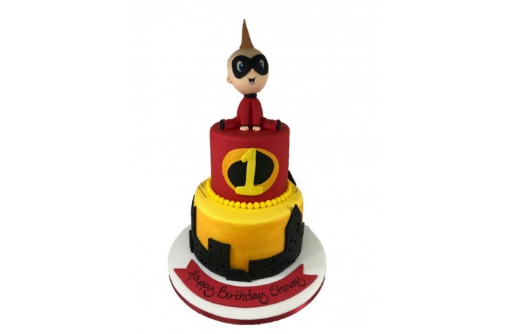 Incredibles Tiered Cake